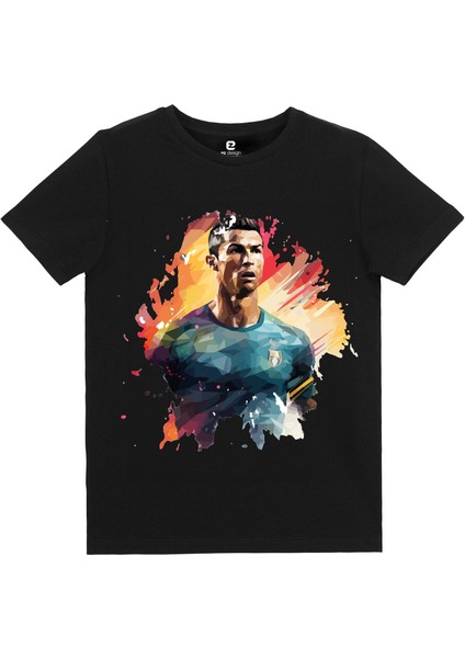 EZ Design Ronaldo Baskılı Tshırt