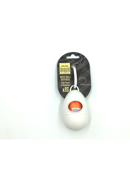 Köpek Dışkı Poşet Taşıma Aparatı 5*7 cm Beyaz