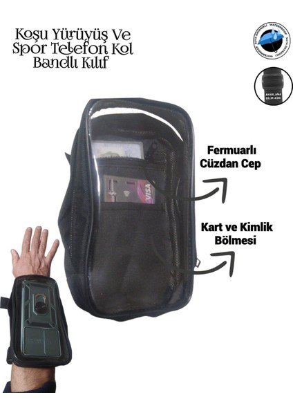 Koşu Yürüyüş ve Spor Kol Bandı Telefon Cüzdanlı Kılıf modelleri