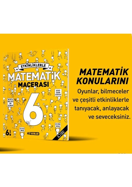 Hız Yayınları 6. Sınıf Etkinliklerle Matematik Macerası