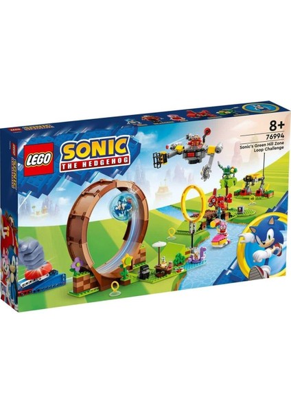 Parçalı Setler Sonic, Green Hill Zone Engelli Parkuru Parçalı Setler - 802 Parça