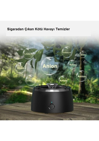 Akıllı Hava Temizleyici Koku Gideren Küllük Elektronik Kül Tablası Araç Sigara Küllüğü fırsatları