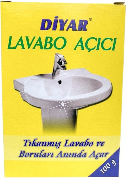 Lavabo Açıcı 100 Gr x 5 Adet