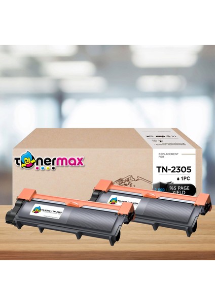 Brother MFC-L2701DW Muadil Toneri 2'li Paket / TN-2355 / TMX-L2701DW