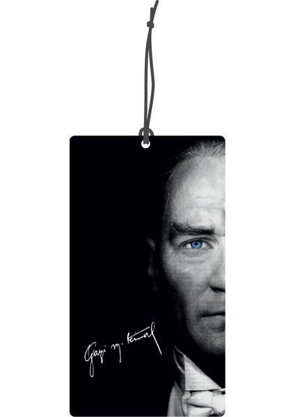 Bymeyla Atatürk Tasarımlı Dekoratif Oto Kokusu ve Oto Aksesuarı