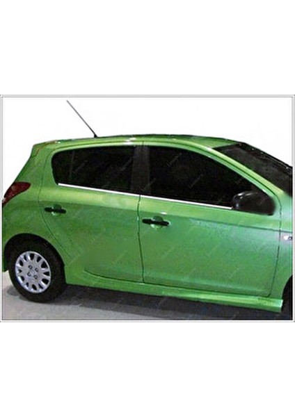 Hyundai I20 Krom Cam Çıtası 4 Prç. 2008-2014 Arası P. Çelik