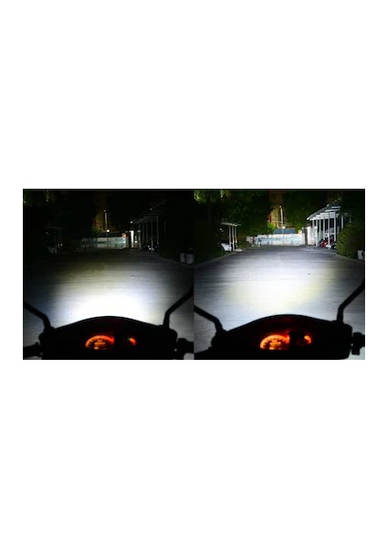 Motosiklet Kısa-Uzun Hüzmeli Bosch Tipi Soğutucu Fanlı LED Far Ampülü Dc 8-80V 20W fırsatları