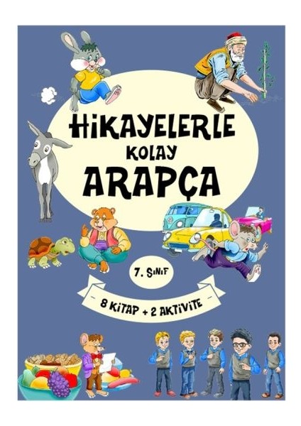 7. Sınıf Hikayelerle Kolay Arapça (8 Kitap + 2 Aktivite)