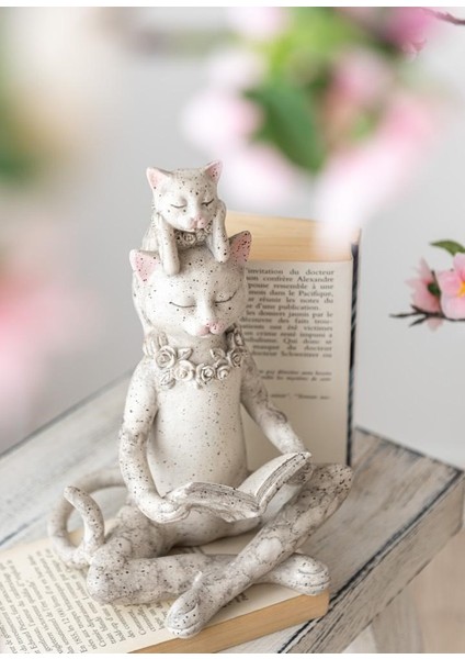 Kitap Kurdu 2'li Kedi Obje fiyatları