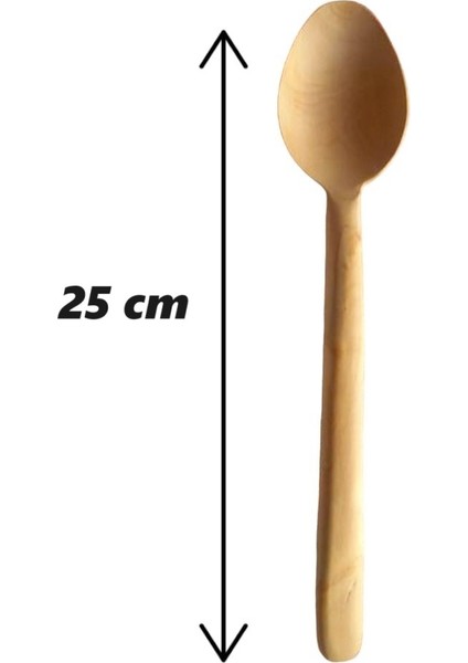 Şimşir Kaşık 1 Adet Hakiki Şimşir Kaşık, Şimşir Tahta Kaşık Natürel Kaşık Yemek Kaşık 25 cm modelleri