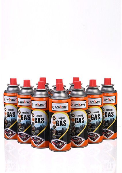 Kamp Ocak Gazı Valfli Kartuş 227GR – 10 Adet