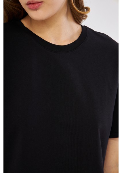 Basic Oversize Cropt-Shirt modelleri