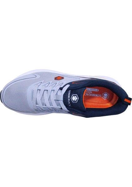 Lacivert Gri Beyaz Bağcıklı Running Sneakers Spor Ayakkabı fırsatları