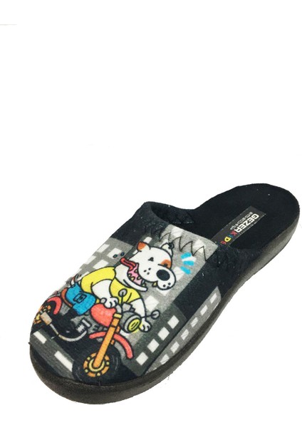 15421 Termal Kumaş Erkek Çocuk Terlik 30-35