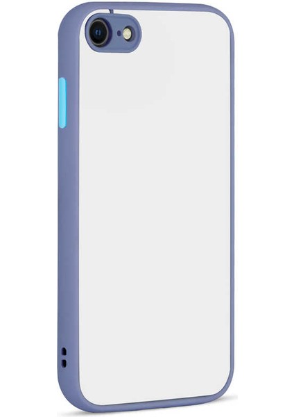 Apple iPhone Se 2022 Kılıf Kamera Korumalı Mat Kapak