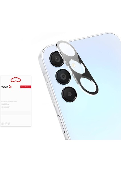 Mobaxaksesuar Samsung Galaxy A15 3D Kamera Lens Koruma Camı