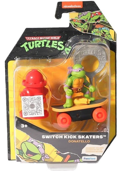 TU812001 Tmnt Ninja Kaplumbağalar Kaykay Figürü - 71052