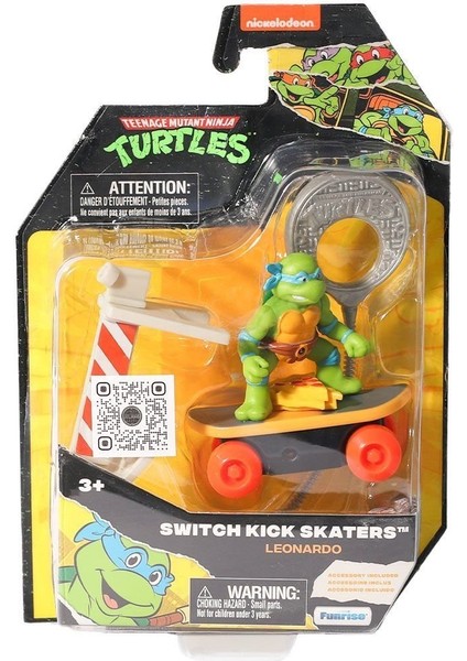 TU812001 Tmnt Ninja Kaplumbağalar Kaykay Figürü - 71052
