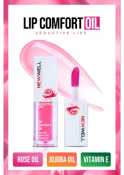 New Well Lip Comfort Oil Dudak Bakım Yağı 5 ml