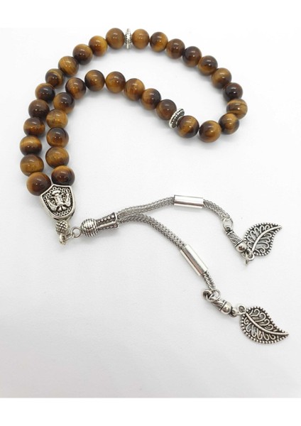 Kaplan Gözü Doğal Taş 8 mm Tesbih fırsatları