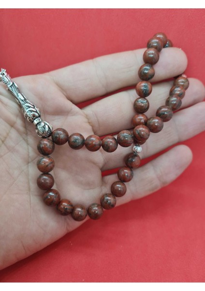 Doğal Taş Jasper 8 mm Tesbih