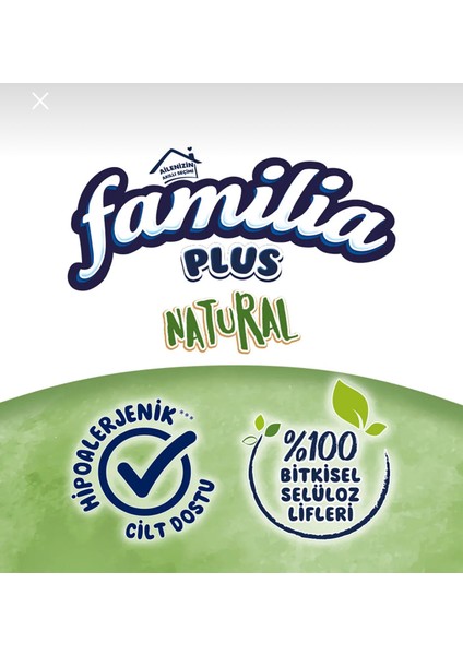 Familia Plus Natural Tuvalet Kağıdı 40'lı