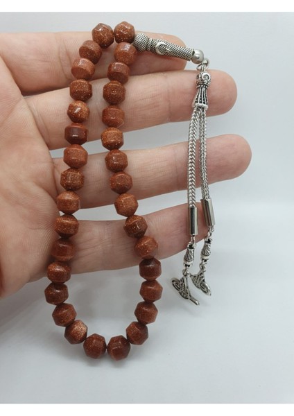 Yıldız Taşı Özel Kesim 8 mm Tesbih