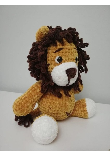 Pofuduk Aslan Amigurumi Organik Oyuncak fiyatları