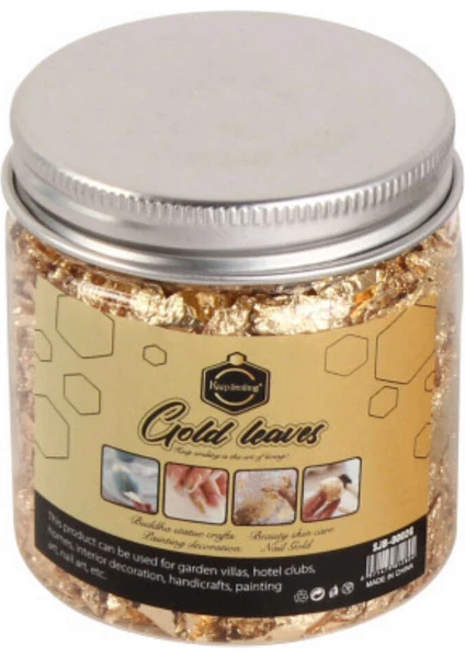 Hobi Market Art Gilding Flakes Pul Varak Altın 3 Gr.