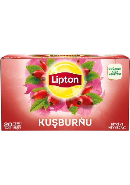 Bitki Çayı Bardak Kuşburnu 20'li x 12