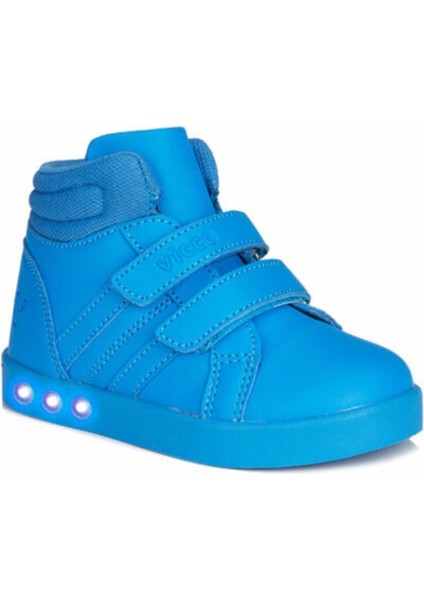 Lucky Erkek Bebek Saks Mavi Işıklı Bot