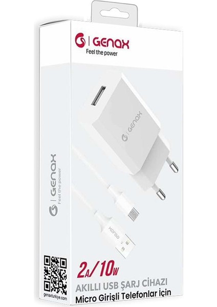 GNX001 Mıcro USB Şarj Set 2A 10W