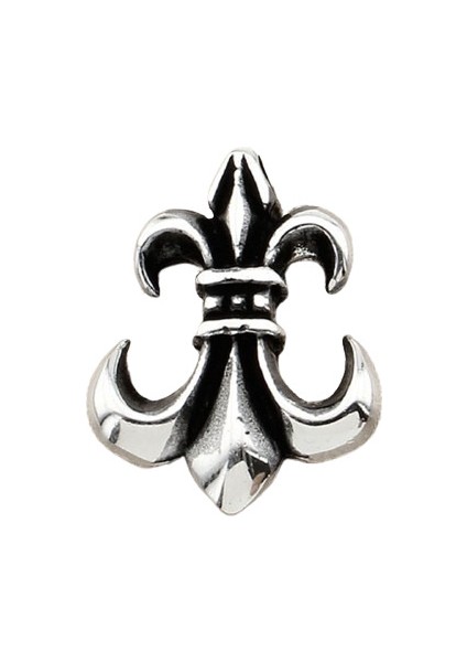 Gümüş 925 Ayar Fleur De Lis Kolye Ucu