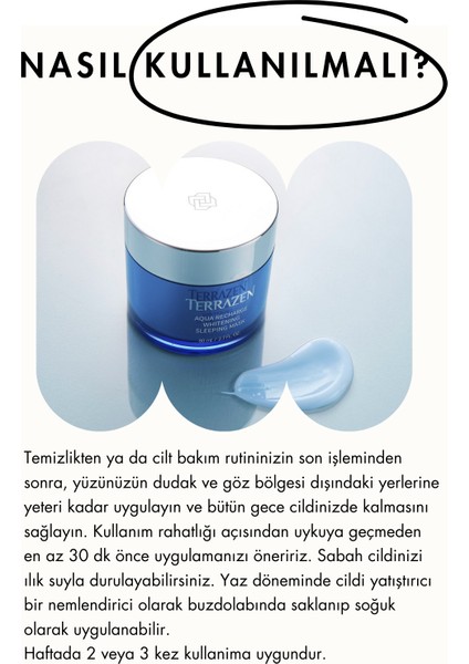 Aqua Recharge Whıtenıng Sleepıng Mask