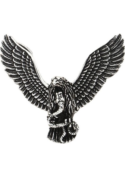 Gümüş 925 Ayar Kartal Kolye Ucu