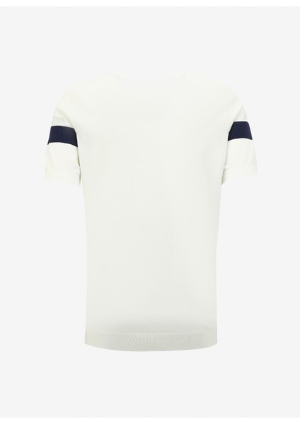 Bisiklet Yaka Basic Düz Kırık Beyaz Erkek Kazak F4SM-KZK 0722 fiyatları