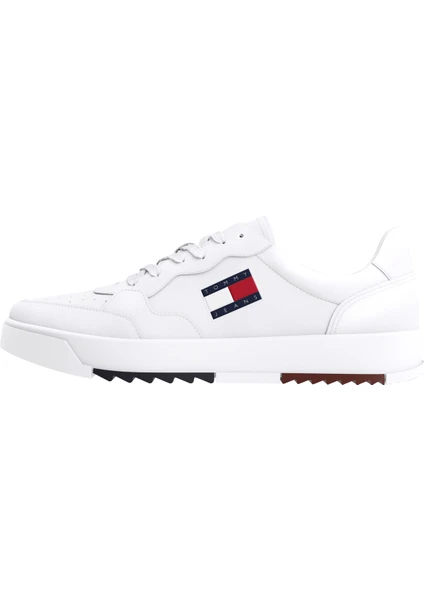 Tommy Hilfiger Beyaz Erkek Sneaker Tjm Retro Ess