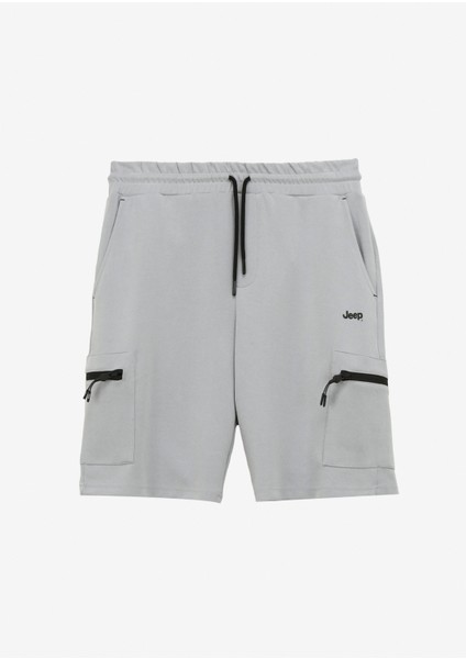 Gri Erkek Sweat Şort J4SM-SHT7214