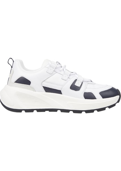 Lacivert - Beyaz Kadın Sneaker Fw0Fw076510K4