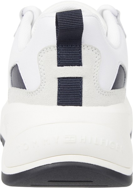 Lacivert - Beyaz Kadın Sneaker Fw0Fw076510K4
