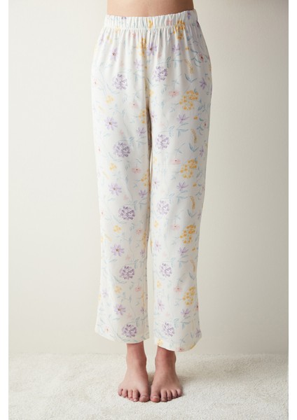 Spring Dream Beyaz Pantolon Pijama Altı