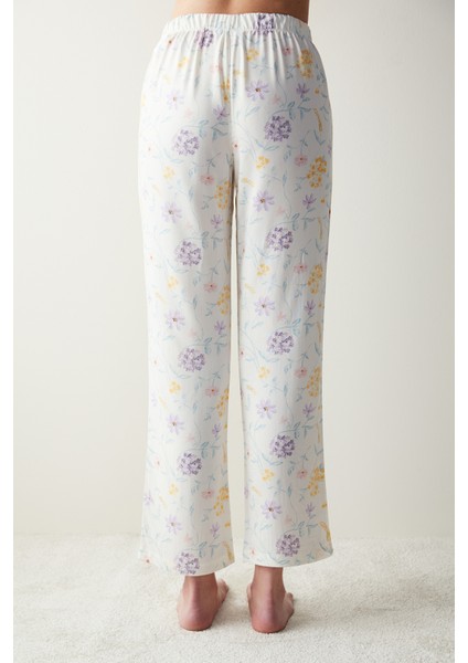 Spring Dream Beyaz Pantolon Pijama Altı