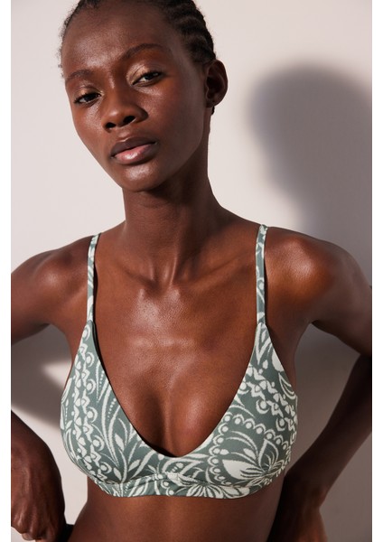 Camellia Balen Bralet Çok Renkli Bikini Üstü