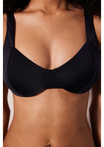 New Balen Siyah Bikini Üstü