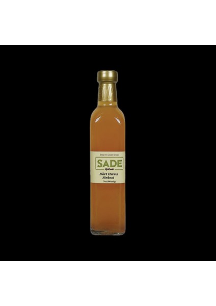 Sade Organik Dört Hırsız Sirkesi 500 ml