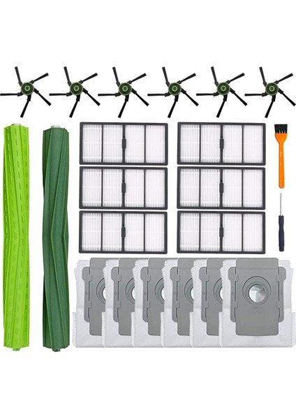 Irobot Roomba Için Yedek Parçalar Ana Fırça Yan Fırça Hepa Filtresi (Yurt Dışından)