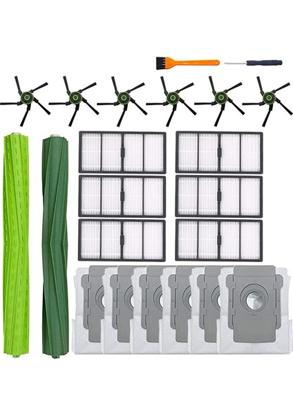 Irobot Roomba Için Yedek Parçalar Ana Fırça Yan Fırça Hepa Filtresi (Yurt Dışından) modelleri