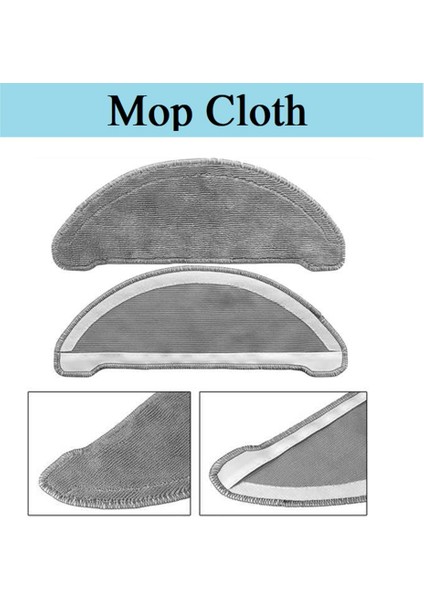 Roidmi Eve Plus Ana Yan Fırça Paspas Bezi Toz Torbası Fırçası Için 16 Adet (Yurt Dışından) fırsatları