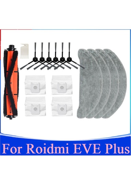 Roidmi Eve Plus Ana Yan Fırça Paspas Bezi Toz Torbası Fırçası Için 16 Adet (Yurt Dışından) indirimleri