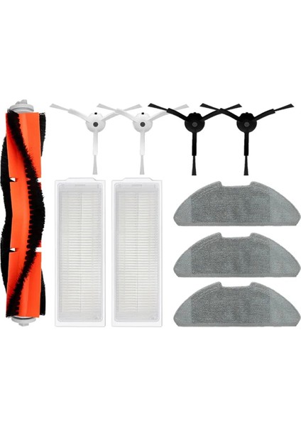 Xiaomi Mi Robot Vakum-Paspas 2 Pro Filtre Paspas Bezi Ana Yan Fırça Için (Yurt Dışından)